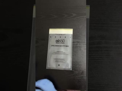  AI650 95kpa specimen bag ensuring sample integrity and user safety.