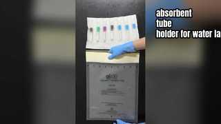 7/4 Slotted Absorbent Pocket Sleeves for Water Quality Laboratory