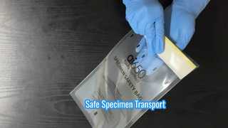 95kPa Specimen Bags – Pressure-tested, leak-resistant