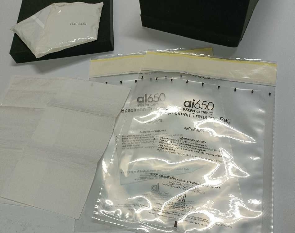 Biological 95kpa Specimen Transport Bag 100% LDPE Plastic Type
