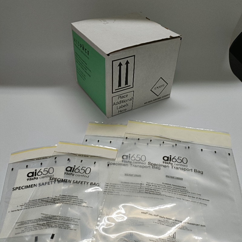 Specimen Lab Zipper Bag 3 Layer And 4 Layer Available High Performance Print