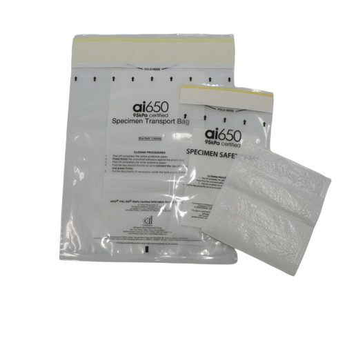 Temperature Range -80°F To +180°F 95kPa Specimen Transport Bag 18 X 24 Inches