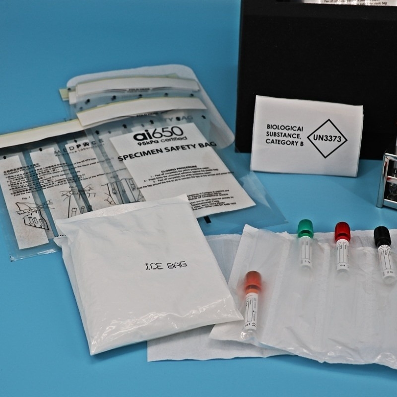 Flame Retardant Insulated Shipping Bag Kits With High Breathability For Medical Absorbent Pads