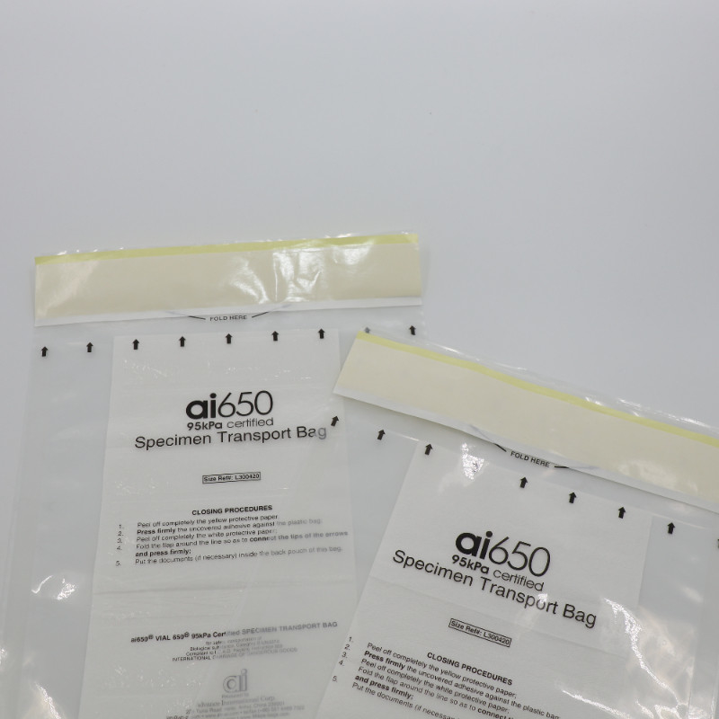 7 Slotted Absorbent Pocket Covers 95kPa Bags For UN 2814 UN 2900 UN 3373