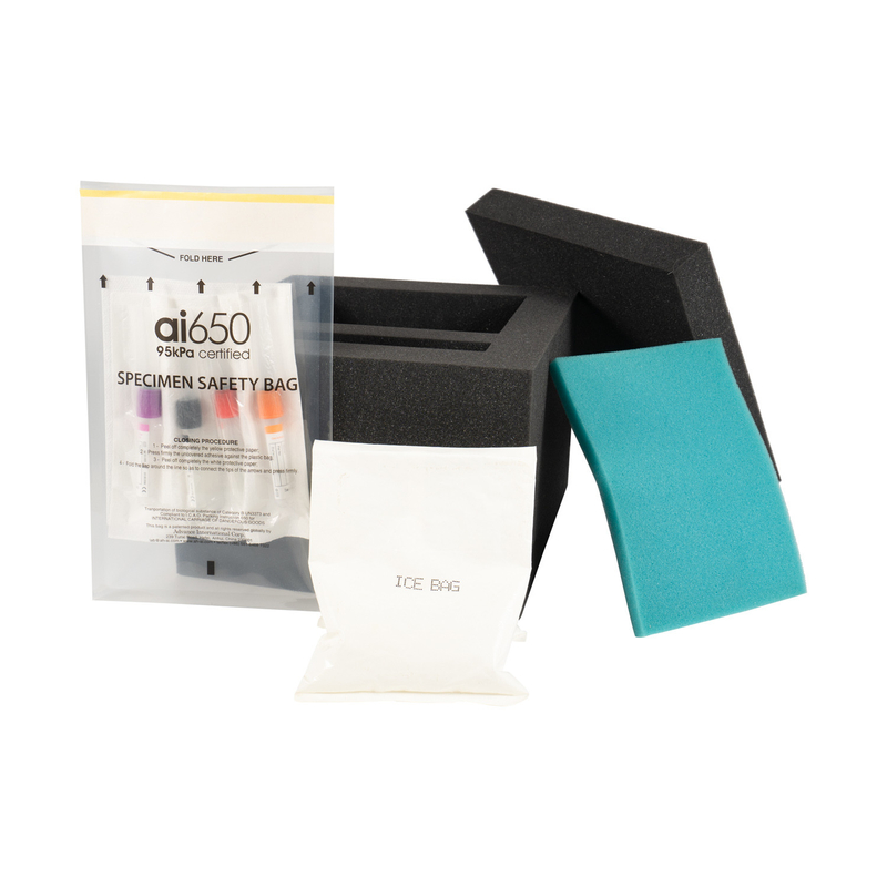 95kPa Blood Sample Transportation Box Collection Kit for Packaging of samples to be tested