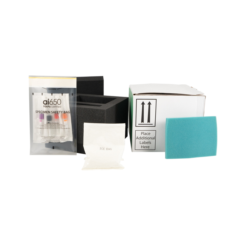 95kPa Medical Thermal Insulated Box Specimen Shipping Kits For Laboratory Hospital Use