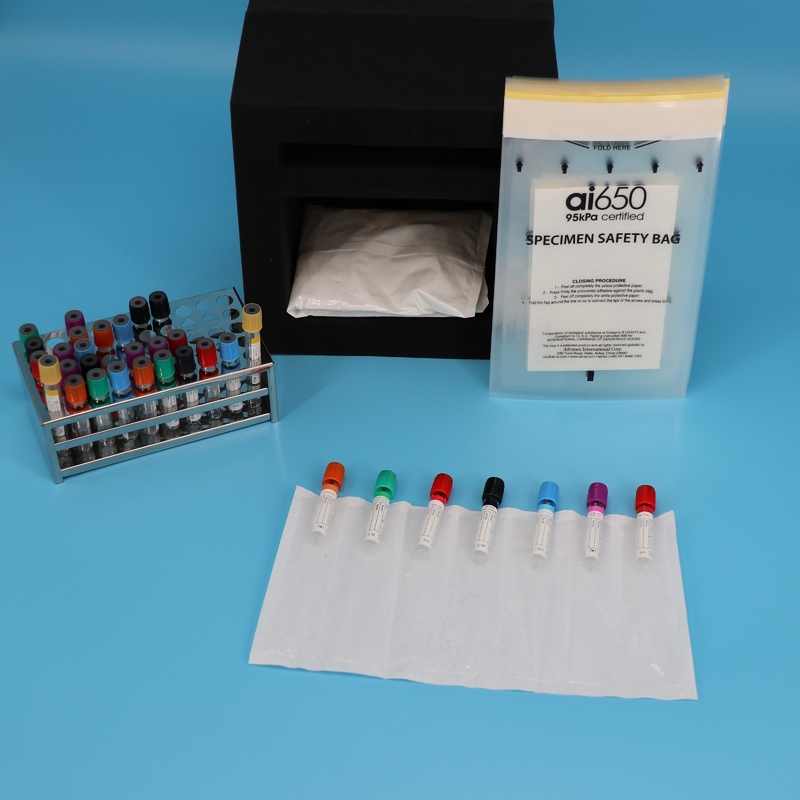 Blood and Urine Cryogenic Vials Transport Kit / Laboratory Medical Ambient Kit