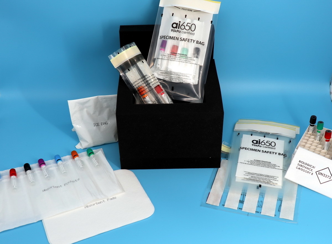 Odor Barrier Yes 95kPa Specimen Transport Bag For Storage And Transportation Of Sensitive Items