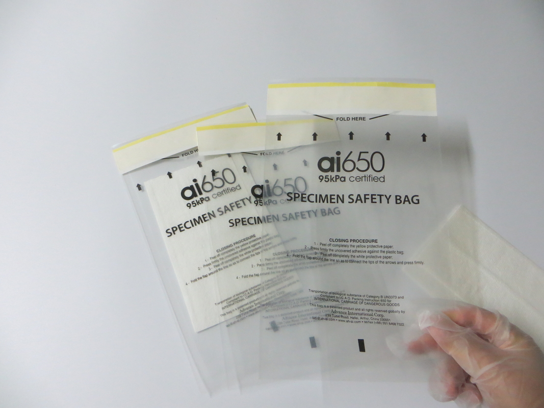 AI650 Absorbent Pad For Transporting Medical Or Clinical Or Diagnostic Specimens 75mm X 100mm And Absorbency Of 50