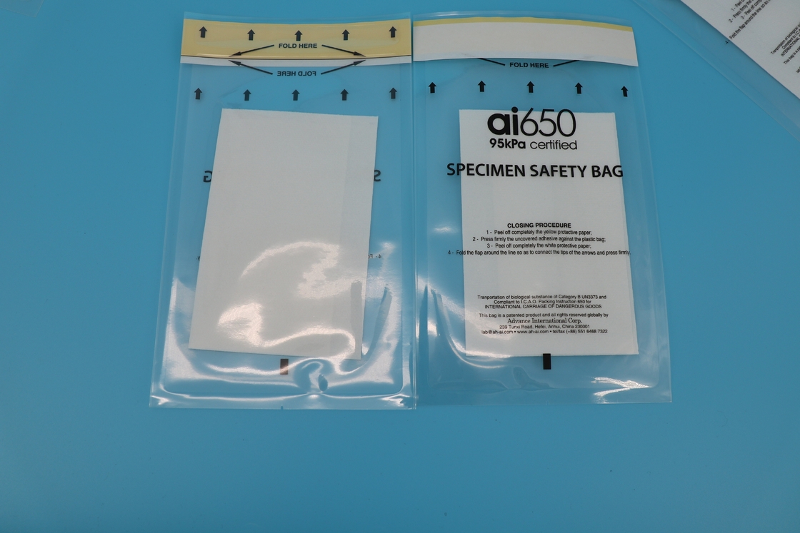 95kPa Specimen Transport Bag With Size 6