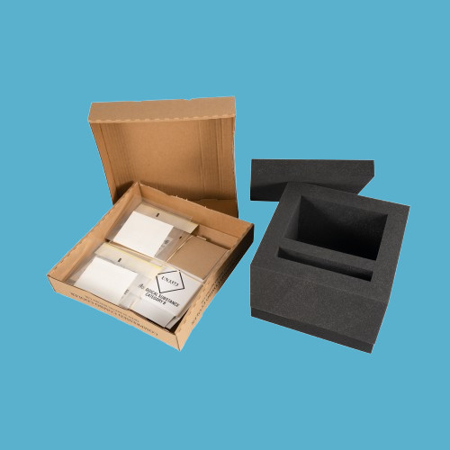 Sturdy PU Foam Black Storage Box  Essential For Flawless Delivery Of 95kpa Biohazard Bags