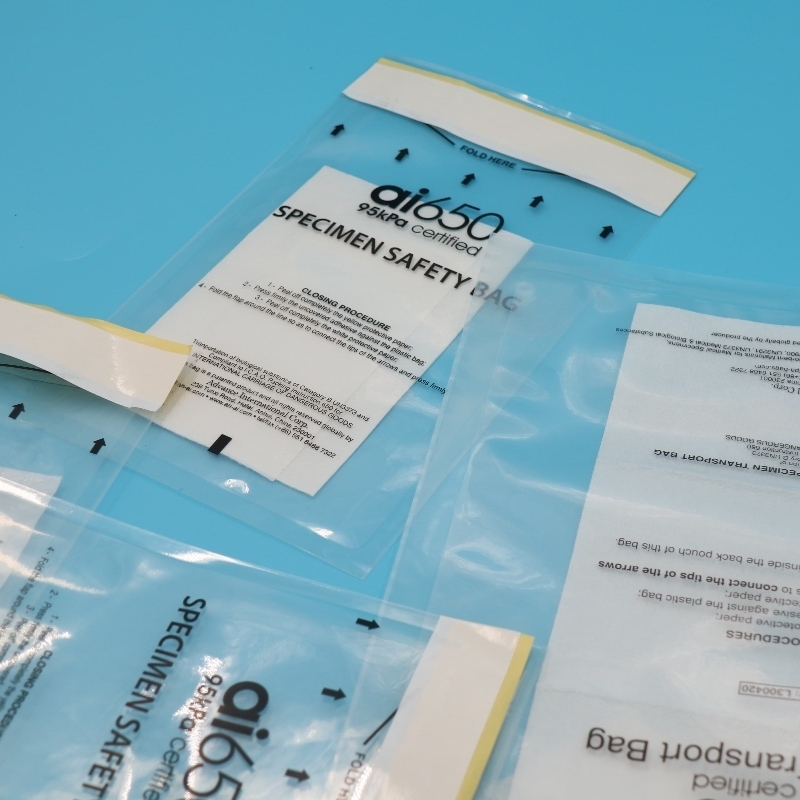 AI 650 AIC Specimen Bags Sterile Heavy Duty Laboratory Sample Collection Bags