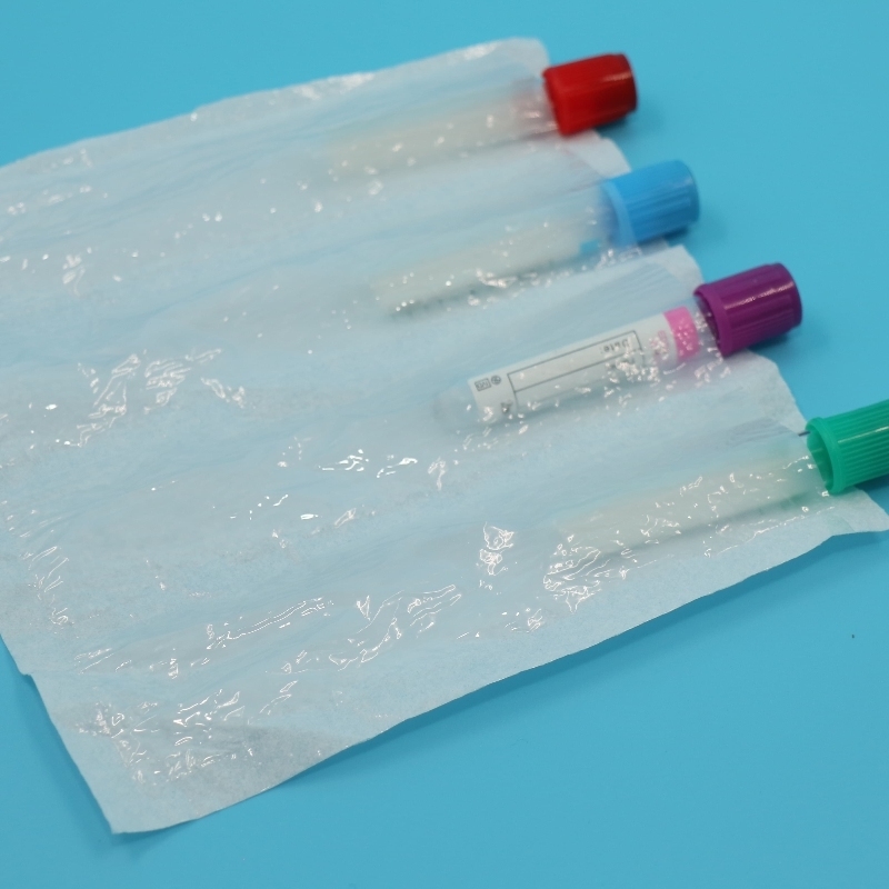 High Capacity 7 Slotted Absorbent Pouches 330mmX170mm for UN 2814 Biohazard Transport