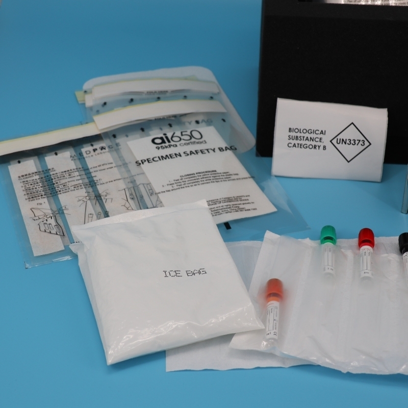 Absorbent Material Biohazard Sample Bags For Safe Transport Of Medical Samples