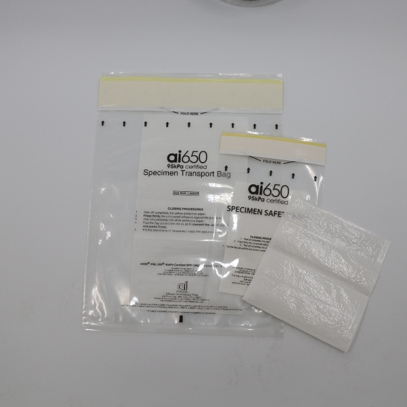 Biohazard Sample Transport Kit 95 KPa Bag With Absorbent And Insulated Box