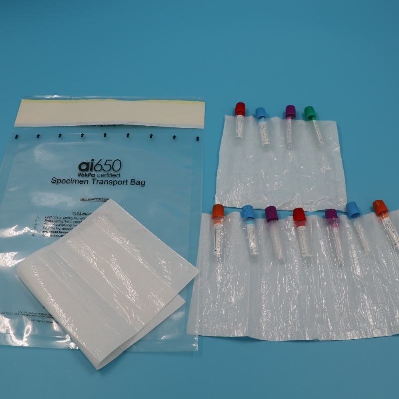 UN3373 Compliant Specimen Transport Box And Biological Sample Bag For Safe Shipping