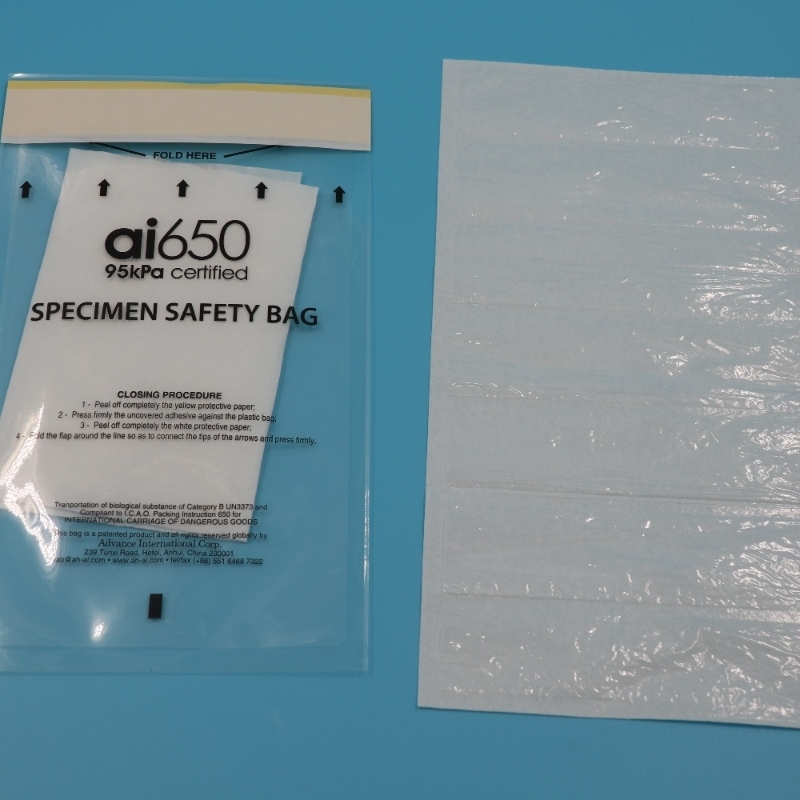 Specimen Absorbent Sleeves Ideal For Lab Use With Multi-Slot Pouch Options For Safety