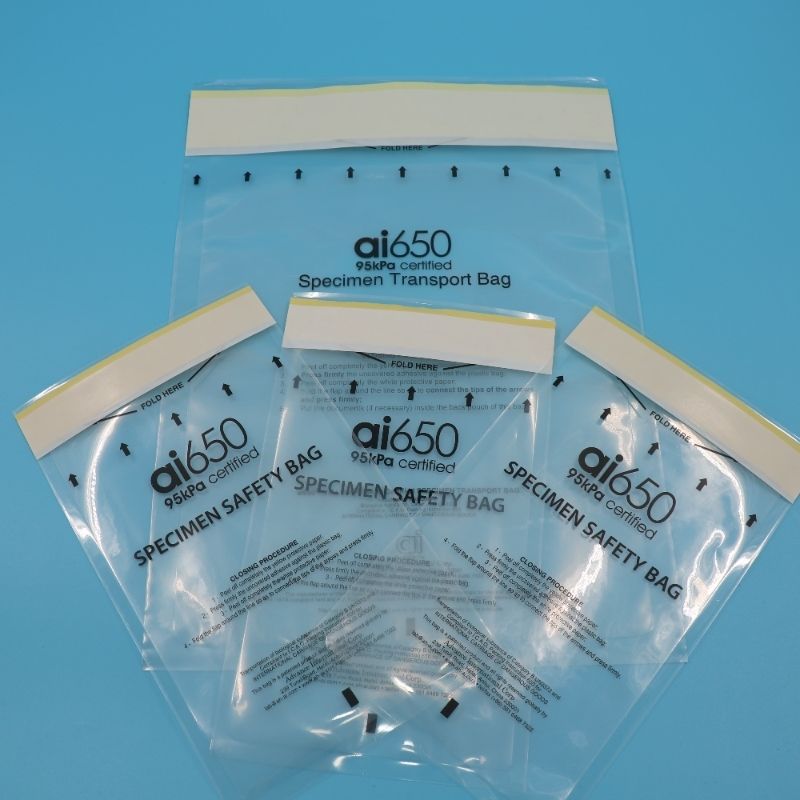 95 KPa Sample Bag With Absorbent For Laboratory Transport