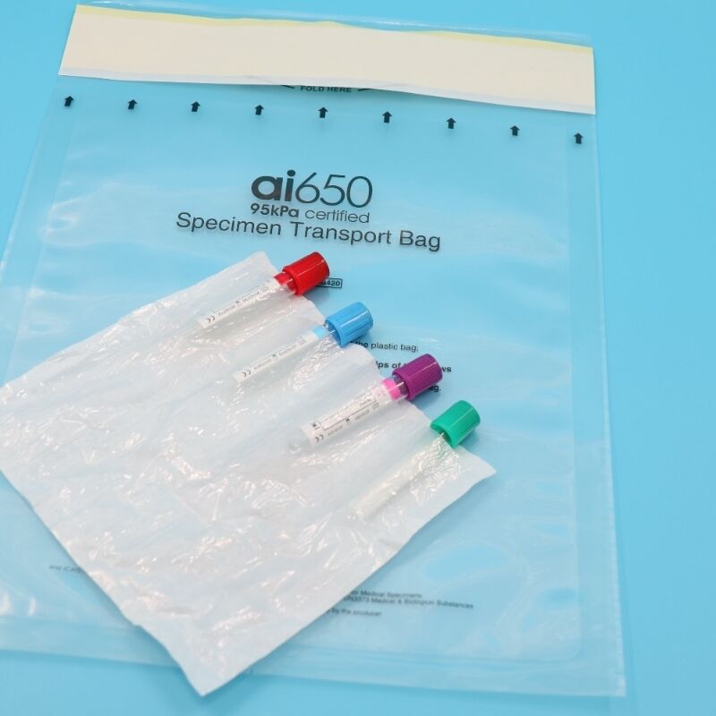 Absorbent Tubes Sleeves And Sheets For Secure Lab Sample Handling With Specimen Bags