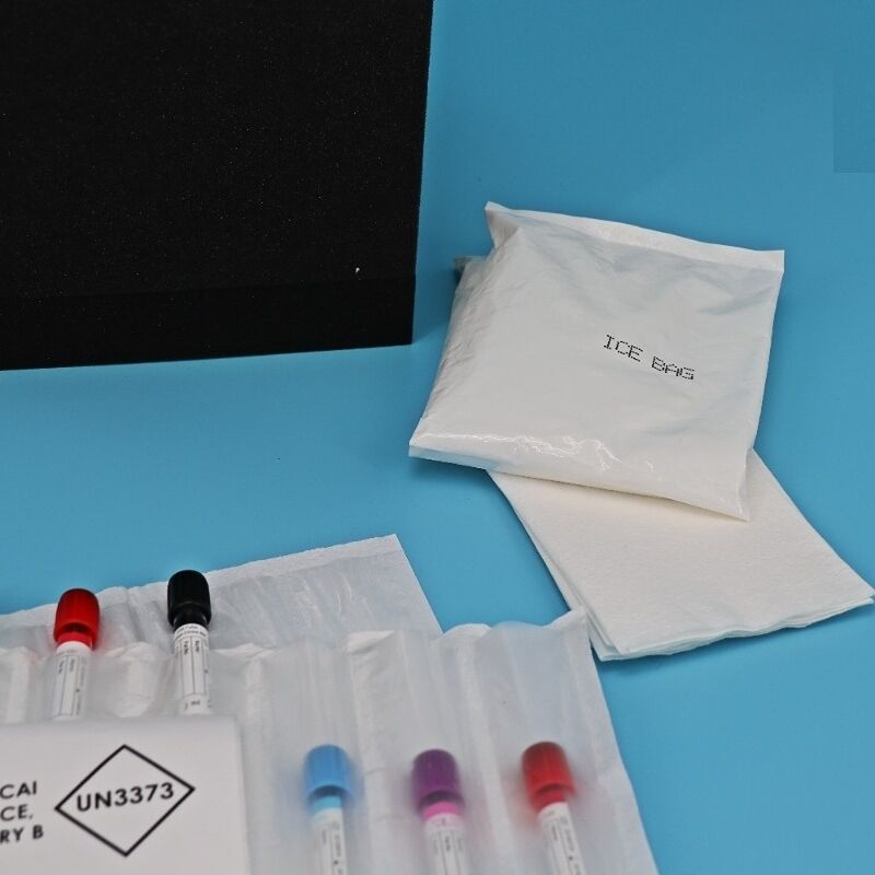 3x4 Inch Absorbent Sleeves 500ml Pouches For UN3373 Specimen Bags 4/6/7 Bay Absorbent Pouches For AI650 Lab Specimen Transport & Storage