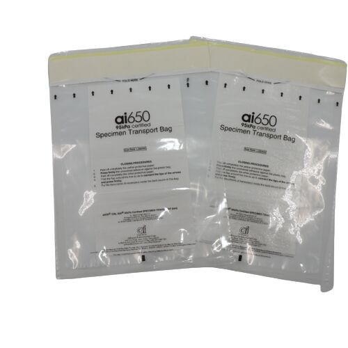 95kpa Bags Transparent PE Specimen Bags For Lab Use High-Barrier Puncture-Resistant
