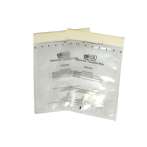 Specimen Bags Certified UN3373 Compliant For Diagnostic Labs With Sample Services Supported