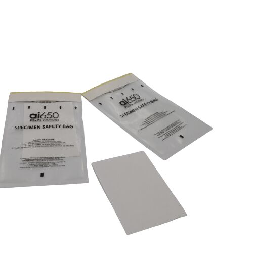 Specimen Bag With Pocket 95kpa Biohazard Specimen Box Transportation Specimen Box Set, Biohazard Specimen Transporting Bags For Lab Bolsa De Muestras