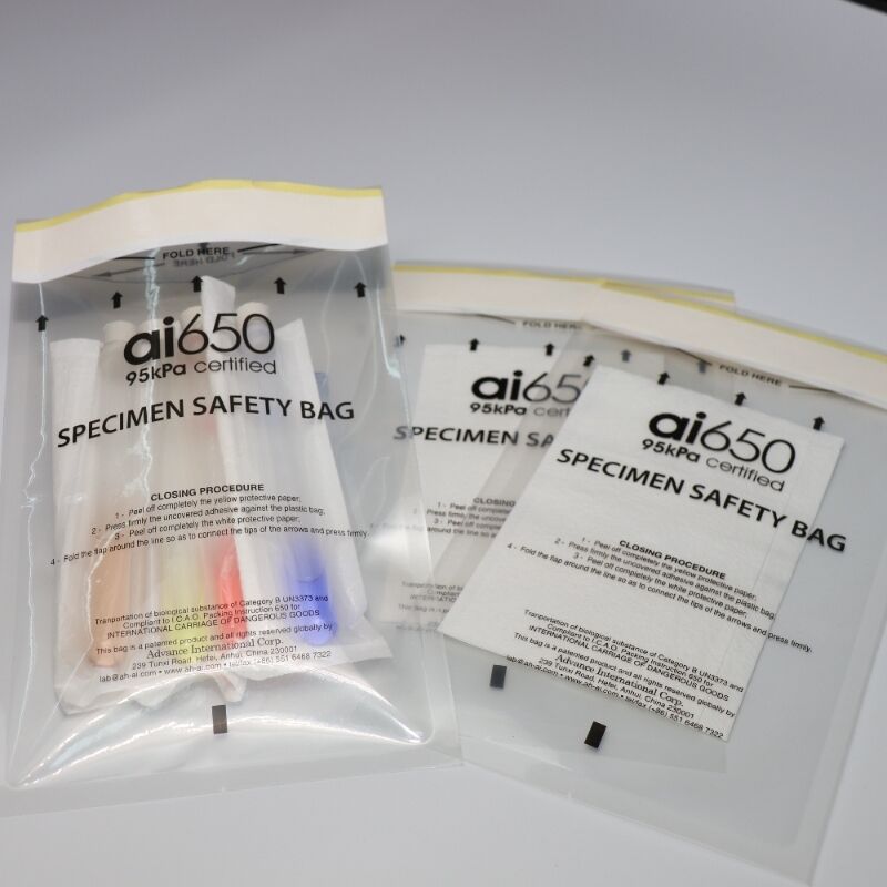 2 Bay/4 Bay/7 Bay Absorbent Pocket For Specimen Collection And Sample Transportation