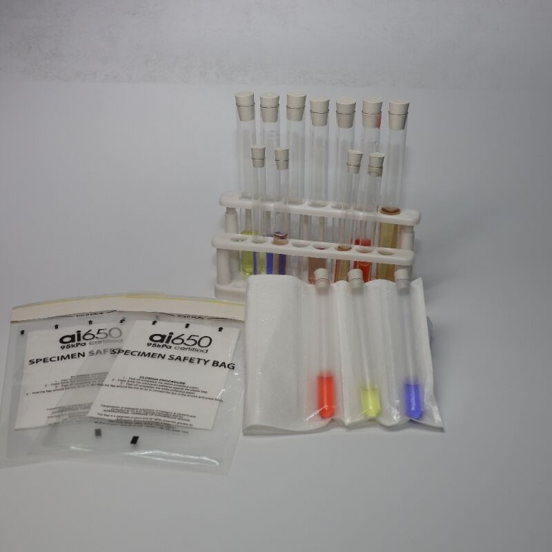 Absorbent Pouch With 7 Bay Options For Laboratory Specimen Transport