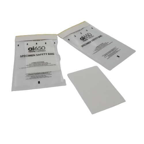 Wholesale Disposable Absorbent Pocket Sleeve 4 Slotted, Ideal for Specimen Packaging & Compliance Specimens