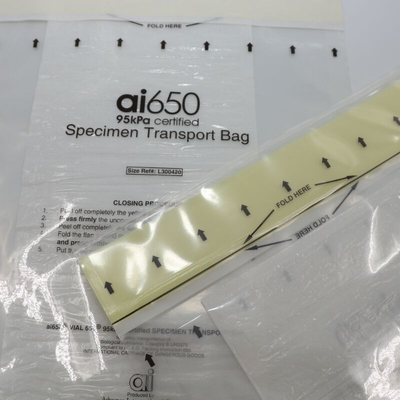 Absorbent Pad And Pouch 95kPa Strong Industrial Chain Supplier For 2 Bay / 7 Bay Absorbent Pocket And White Sample Pad