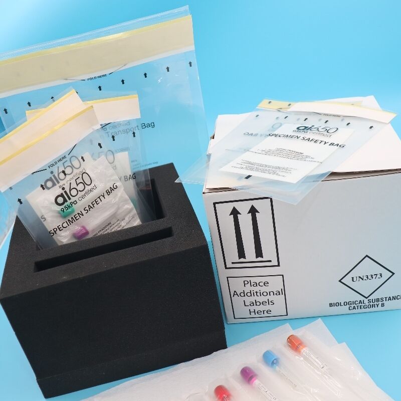 Qualified 95kPa Biohazard Bag Factory UN3373 Certified Specimen Bags For Stool, Urine & Clinical Transport