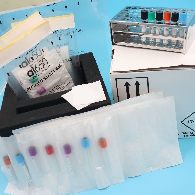 Medical Slotted Absorbent Sleeves 4-Slot & 7-Slot Absorbent Pocket Sleeves For 95kPa Bags