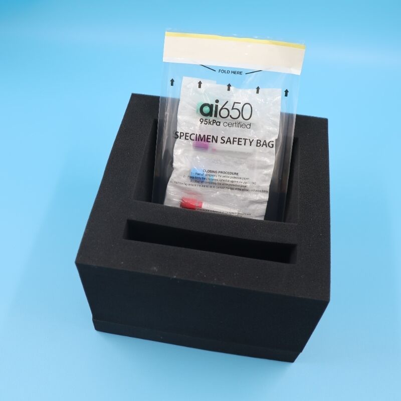 Qualified 95 KPa Bag Factory AI 650 Biohazard Specimen Bag & Custom Specimen Transport Bags