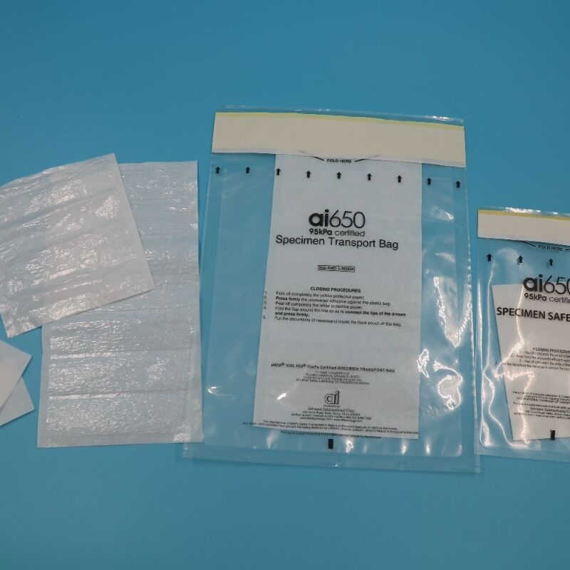 Medical Laboratory 4 Slotted & 7 Slotted Absorbent Pocket Sleeve, Qualified 95kPa Transport Bag Accessory, Pathopouch Pathology Pouch Pathobag For Diagnostic Sample Transport,