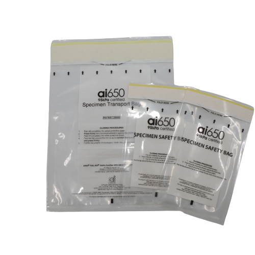 95kPa Compliant Transport Bags For Life Science Sample Transport, Specimen Transport Bag, KPA Bags With Absorbent Bag For Blood Samples To Lab And Tissue Sample Transport