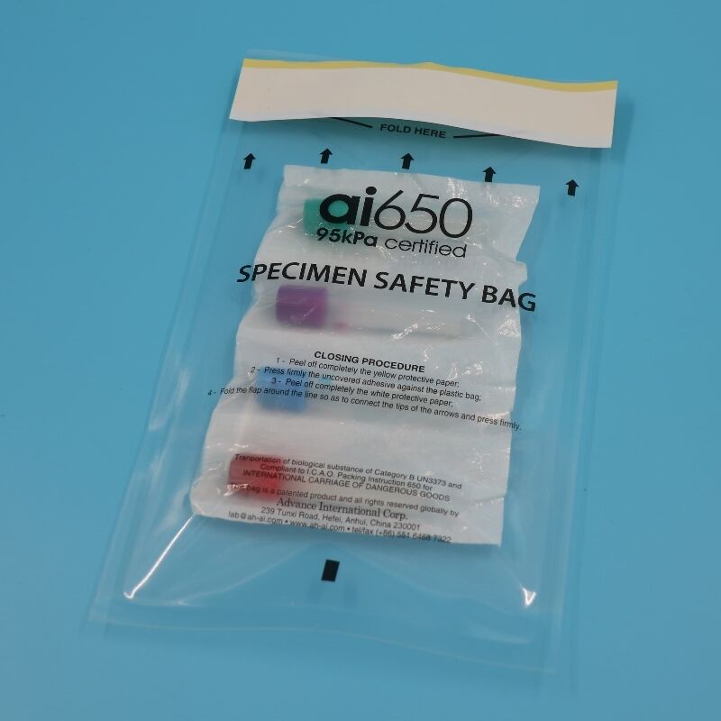 UN3373 Sample Bags & Sample Transport Packaging For Laboratory Specimen Collection, Transportation, And Storage