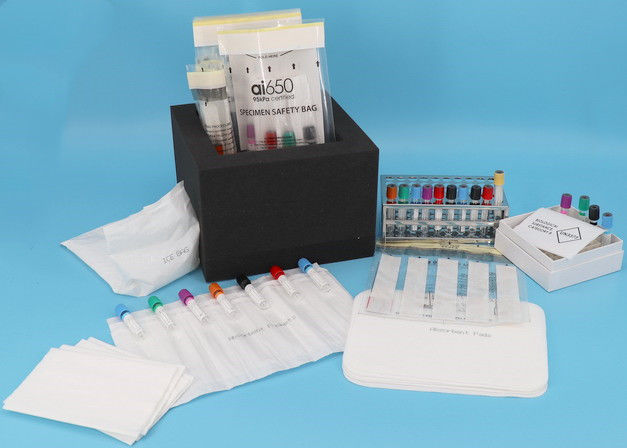 Specimen Collection / Air Transport Kit Provide Complete Test Samples For Laboratory